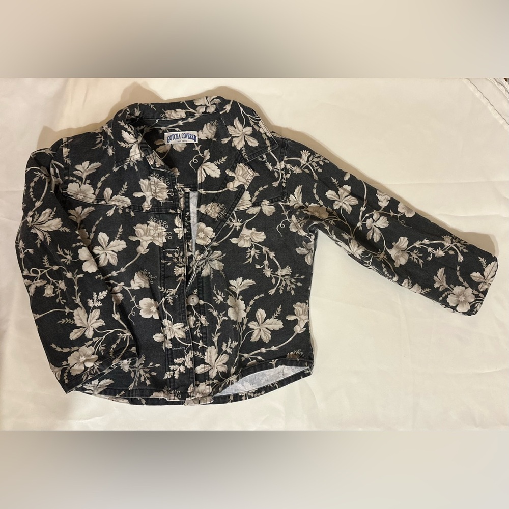 Gotcha Covered Denim Cropped jacket